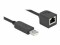 Bild 1 DeLock Konsolenkabel USB-A zu RS-232 RJ45, 2 m, Zubehörtyp