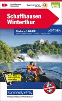 KÜMMERLY+FREY Velokarte 1:60'000 325902401 Schaffhausen-Winterthur, Kein