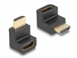 DeLock Adapter gewinkelt HDMI - HDMI, 8K 60Hz, Kabeltyp