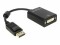 Bild 2 DeLock Adapter Displayport ? DVI-D Schwarz, Kabeltyp: Adapter