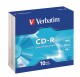 VERBATIM  CD-R    Wrap       80MIN/700MB - 43415     52x                     10 Pcs