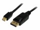 STARTECH .com 3m Mini DisplayPort 1.2 auf DisplayPort Adapterkabel