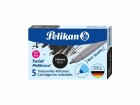 Pelikan Tintenpatrone KM/5 Schwarz, 5 Stück, Detailfarbe: Schwarz