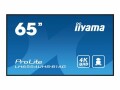 IIYAMA 164.0cm(65)   LH6554UHS-B1AG 16:9 3xHDMI+DVI+DP IPS retail (Speditionsversand)