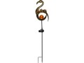 Star Trading Gartenlicht Solardekoration Melilla Bird, Gold