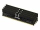 Kingston 128GB DDR5 6400MT/s CL32 DIMM Kit of 4 FURY