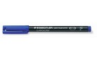 Staedtler Folienstift Lumocolor 318 F Blau, permanent