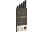 Parker Patrone Quink Z 44 Schwarz-Blau, 5 Stück, Art