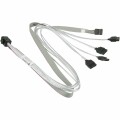 SUPERMICRO - Internes SAS-Kabel - mit Sidebands - 4x