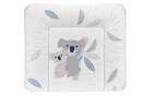 Rotho Babydesign Wickelkissen Koala 72x85 cm, Detailfarbe: Weiss, Grau