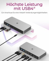 ICY Box USB4 DockingStation IB-DK2880-C41 2x8K HDMI, 3x USB-A 1x