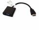 VALUE     HDMI - VGA Adapter - 12.99.311 Black, ST/BU, 1080p       15cm
