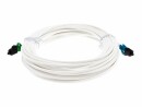 Swisscom LWL-Anschlusskabel LC/APC-LC, SM, 10m, Datenanschluss Seite