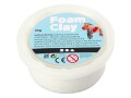 Creativ Company Modelliermasse Foam Clay 35 g Weiss, Packungsgrösse: 1