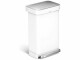 Simplehuman Treteimer CW2027 45 Liter, Weiss, Fassungsvermögen: 45 l