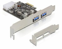 DeLock PCI-Express-Karte USB 3.0 Typ-A + LowProfile