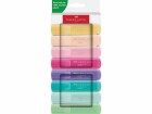 Faber-Castell Textmarker Pastell 8er Pack Karton, Set: Ja