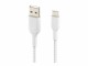 Image 6 BELKIN USB-C/USB-A CABLE 15CM WHITE  NMS