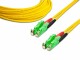 Lightwin LWL-Patchkabel LSH/APC-LSH/APC, Singlemode, Duplex, 3m