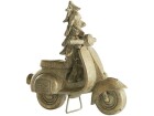 Lene Bjerre Deko Scooter Serafina 15 cm, Gold, Motiv: Weihnachten