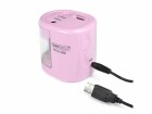 Rapesco Spitzer Elektrisch Rosa, Betriebsart: Batteriebetrieb, USB