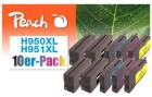 Peach Tintenset HP Nr. 950 / 951, Druckleistung Seiten