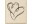 Image 2 Heyda Motivstempel Heartbeat Hellbraun