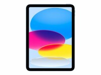 Apple iPad 10th Gen. WiFi 256 GB Blau - Bildschirmdiagonale: 10.9  - Speicherkapazität total: 256 GB - Speichertyp: eMMC - Betriebssystem: iPadOS - Detailfarbe: Blau - Bluetooth: Ja