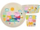 Koziol Kindergeschirrset Connect Peppa Pig, 3-teilig, Beige, Art