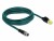 Bild 1 DeLock Patchkabel RJ-45-M12 Cat 6A, S/FTP, 3 m, Blau