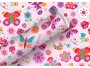 Braun + Company Geschenkpapier Flying Friends Rosa, 70 cm x 2