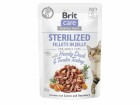 Brit Nassfutter Fillets Gelée Sterilized Ente & Truthahn, 85