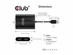 Club3D Club 3D USB A auf HDMI 2.0 Dual Monitor