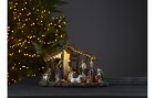 Star Trading Krippe Nativity mit Beleuchtung, Detailmaterial