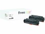 FREECOLOR Toner HP CC530, (2 Stück) Black, Druckleistung Seiten