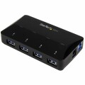 StarTech.com 4-PORT USB 3 HUB + 2.4A DCP