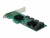 Image 1 DeLock PCI-Express-Karte 8 Port SATA, Datenanschluss Seite B