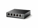 TP-Link PoE+ Switch TL-SG1005LP 5 Port, SFP Anschlüsse: 0