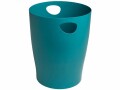 Exacompta Papierkorb Ecobin Skandi 15 L, Pazifikblau