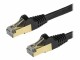 STARTECH .com 50cm CAT6A Ethernet Cable, 10 Gigabit Shielded