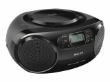Philips Radio/CD-Player AZB500 Schwarz, Radio Tuner: FM, DAB+