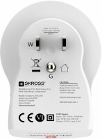 SKROSS    SKROSS Country Travel Adapter 1.500281 Europe to USA with