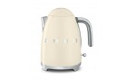 SMEG Wasserkocher 50'S Retro Style 1.7 l Beige, Detailfarbe