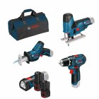 Bosch Professional 4er-Werkzeug-Set 12V