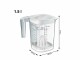 Rotho Messbecher Loft 15 dl, Transparent/Weiss, Produkttyp