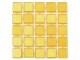 Glorex Selbstklebendes Mosaik Poly-Mosaic 5 mm Gelb, Breite: 5