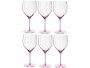 Leonardo Cocktailglas Poesia 750 ml, 6 Stück, Rosa, Material