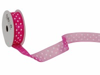 SPYK Band Cubino Dots 1748.1564 15mmx4m pink-weiss, Kein