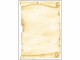 Sigel Motivpapier Pergament A4, 90 g, 50 Blatt, Beige