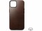 Bild 0 Nomad Back Cover Modern Leather Horween iPhone 14 Braun